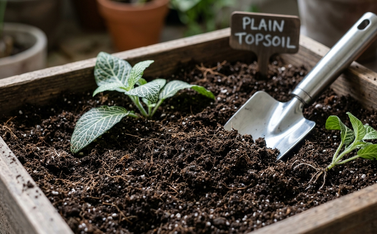 organic, nutrient-rich topsoil as tarantula substrate